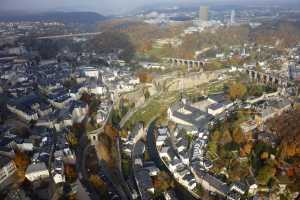 Um Bock, casemates, corniche - Luxembourg Ville